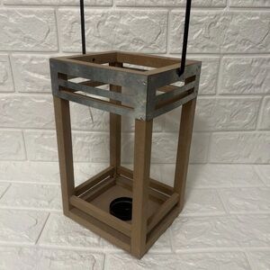 Rustic Brown Candle Holder